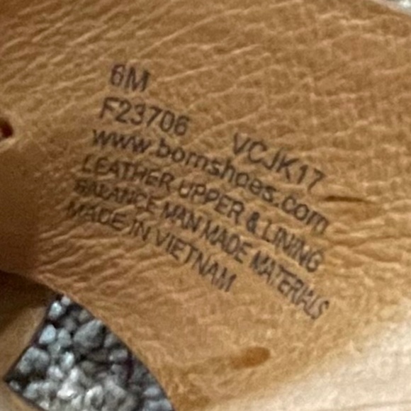 Born Women’s Crossover Strap Wedge Sandals – Size 6 – Light Brown - Picture 8 of 8